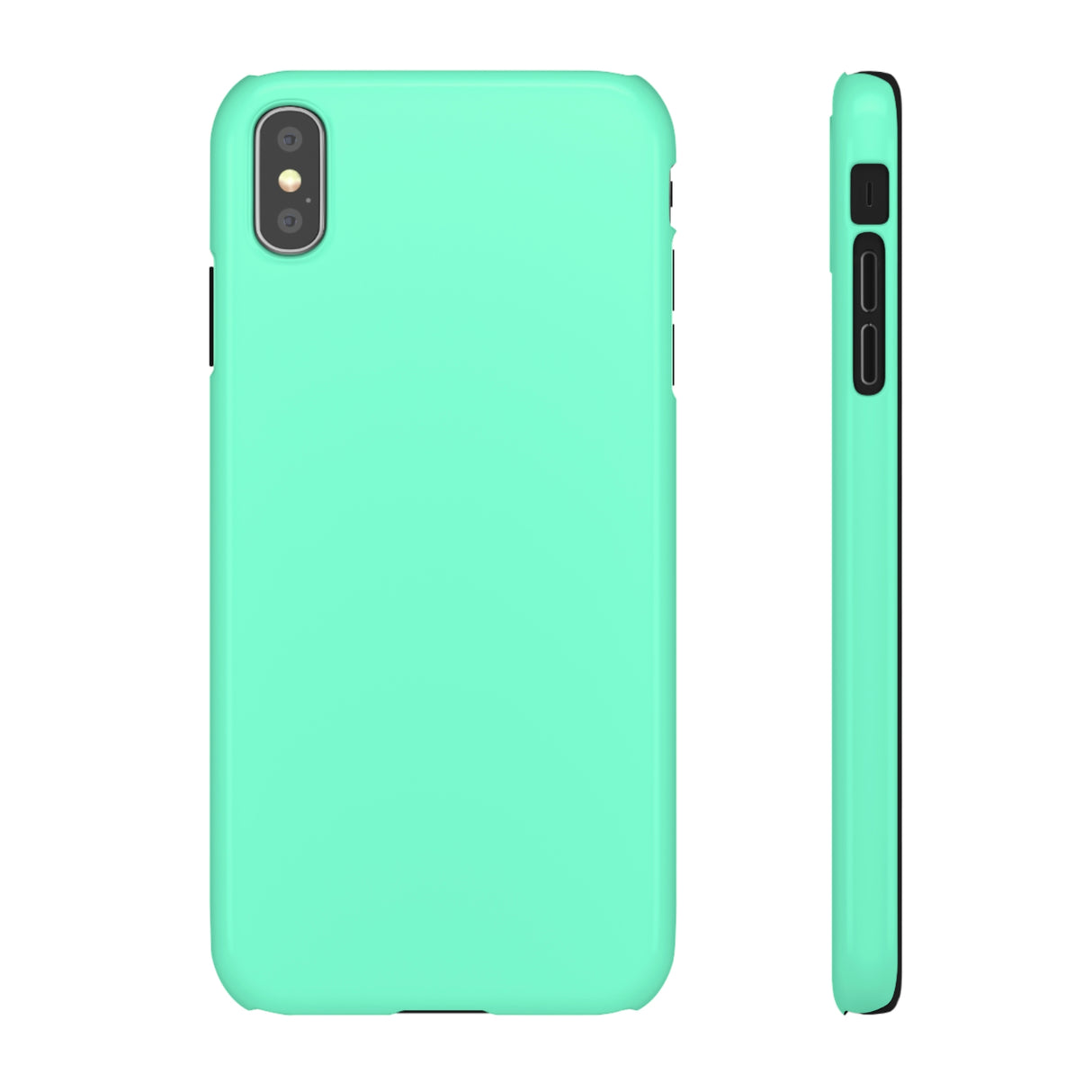 Aquamarine iPhone Case (Slim) iPhone XS MAX Glossy Phone Case