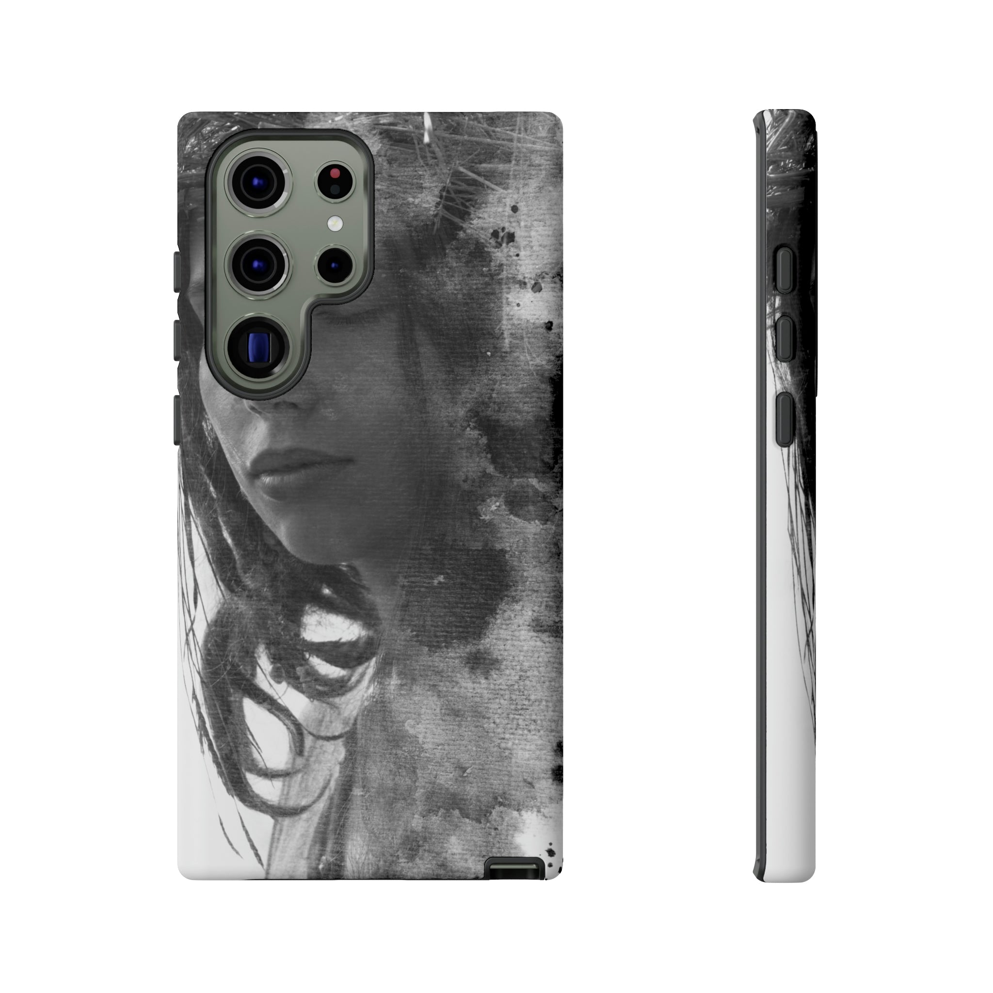 Portrait Lady Android Case (Protective) Samsung Galaxy S23 Ultra Matte Phone Case