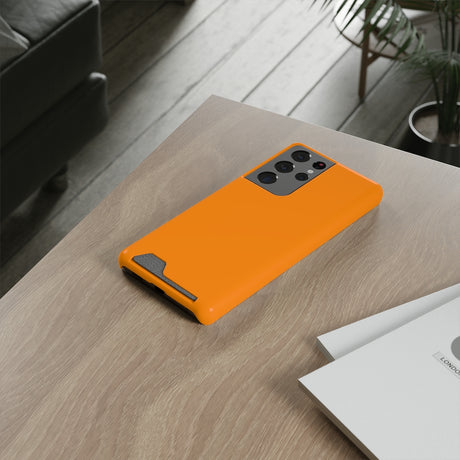 Dark Orange Samsung Case (Card) Phone Case