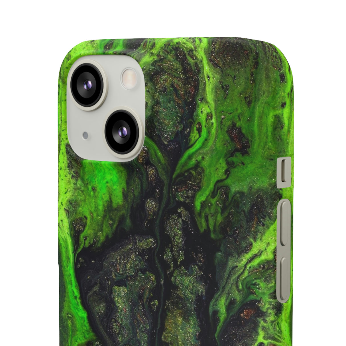 Toxic Ink Art iPhone Case (Slim) Phone Case