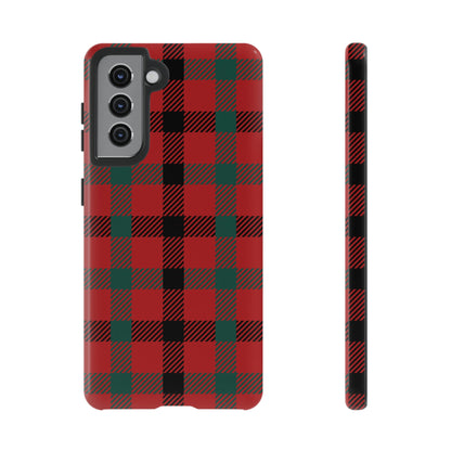 Red Flannel Android Case (Protective) Samsung Galaxy S21 Glossy Phone Case