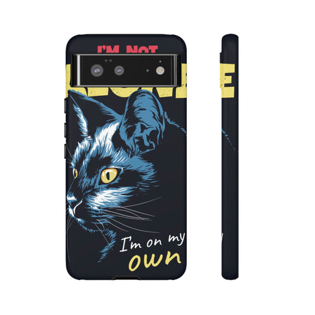 Black Cat Poster Android Case (Protective) Google Pixel 6 Matte Phone Case