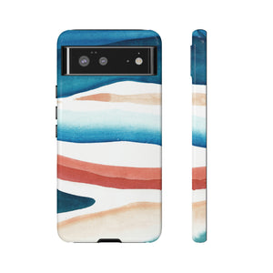 Aquamarine Android Case (Protective) Google Pixel 6 Glossy Phone Case