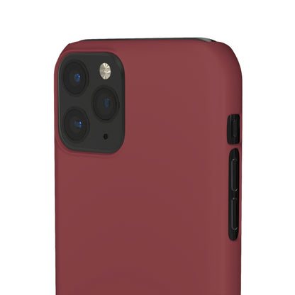 Cordovan Purple iPhone Case (Slim) Phone Case