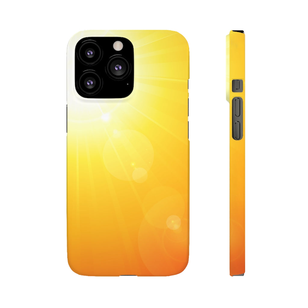 Bright Summer Sun Samsung/iPhone (Slim) Phone Case