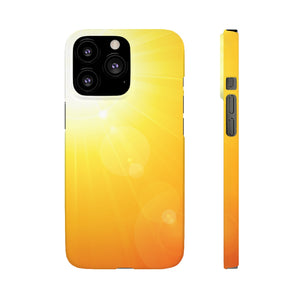 Bright Summer Sun Samsung/iPhone (Slim) Phone Case