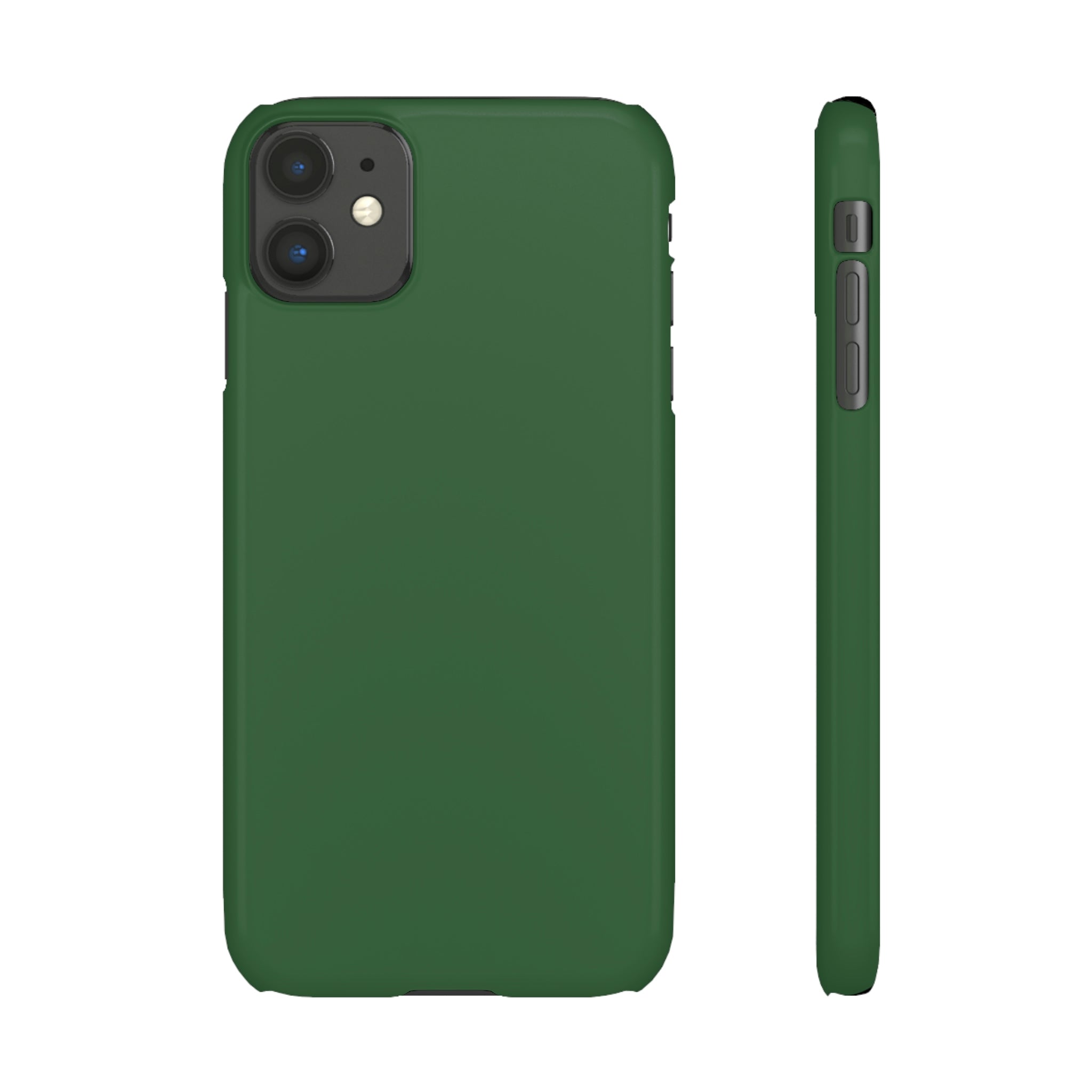 Hunter Green iPhone Case (Slim) iPhone 11 Glossy Phone Case