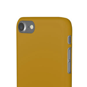 Dark Goldenrod iPhone Case (Slim) Phone Case