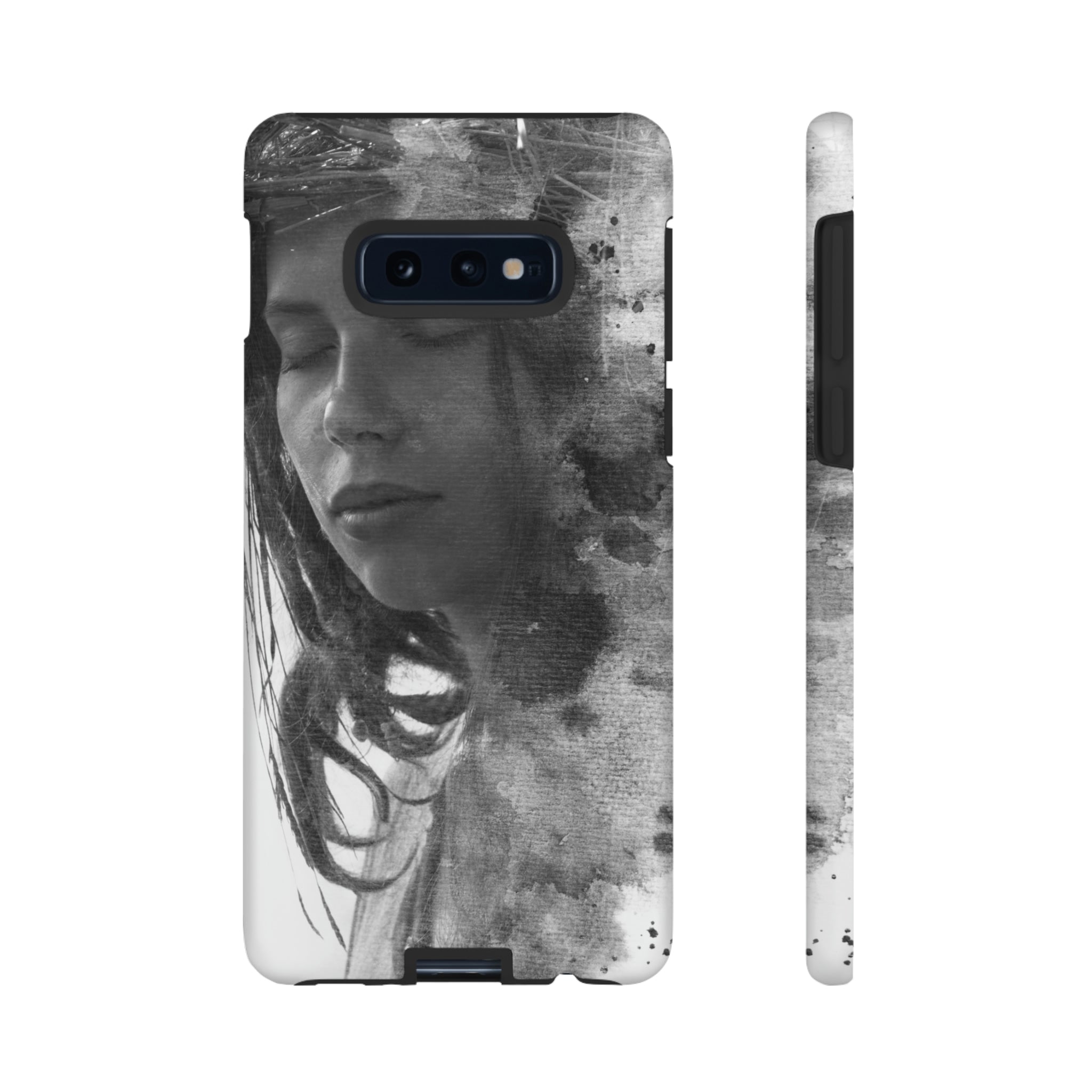 Portrait Lady Android Case (Protective) Samsung Galaxy S10E Matte Phone Case