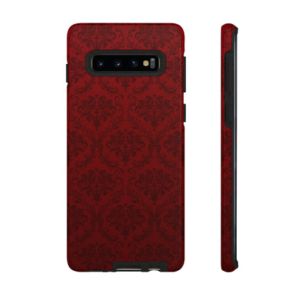 Dark Red Wallpaper Android Case (Protective) Samsung Galaxy S10 Glossy Phone Case