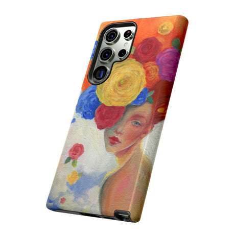 Flower Woman Android Case (Protective) Phone Case