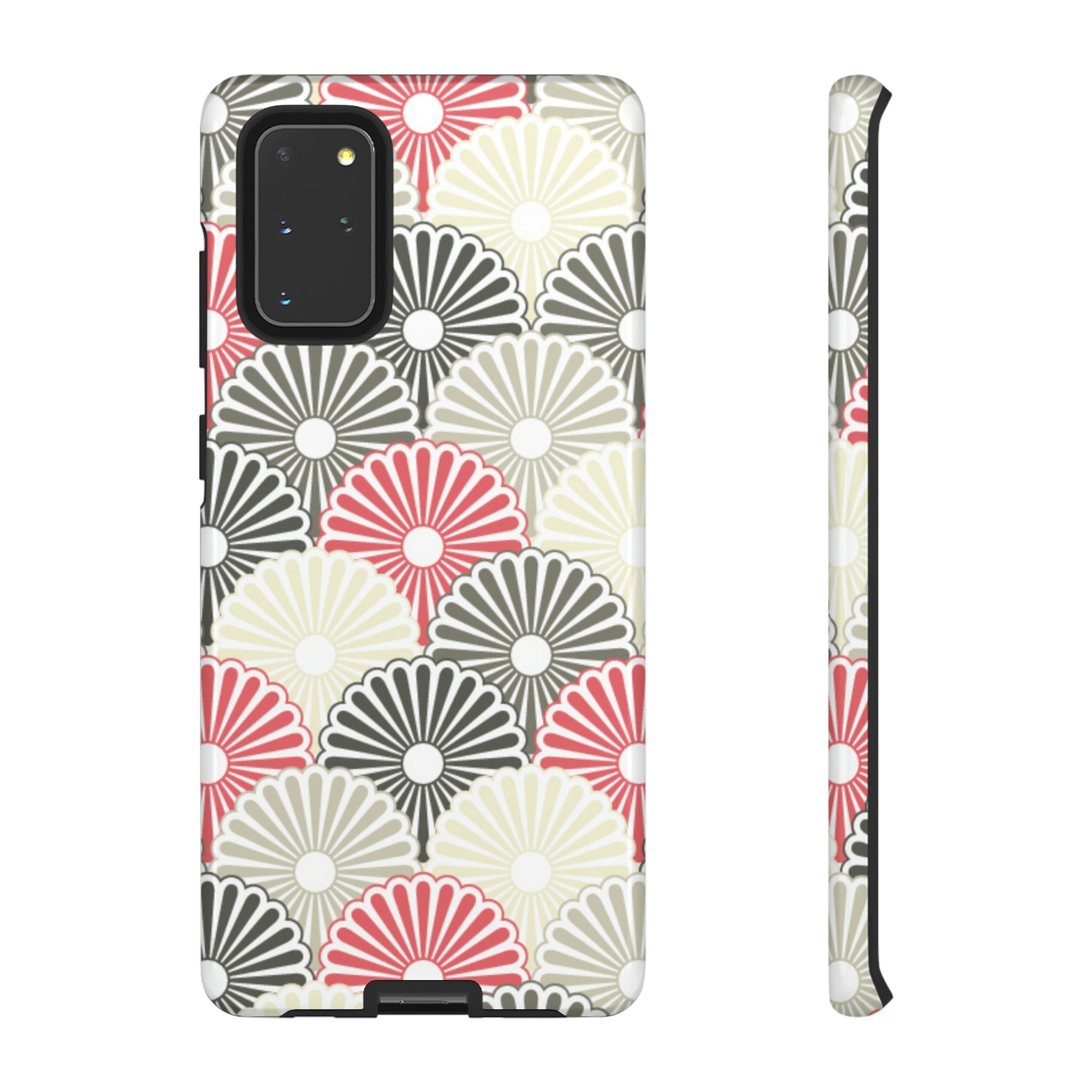 Japanese Flower Android Case (Protective) Samsung Galaxy S20+ Glossy Phone Case