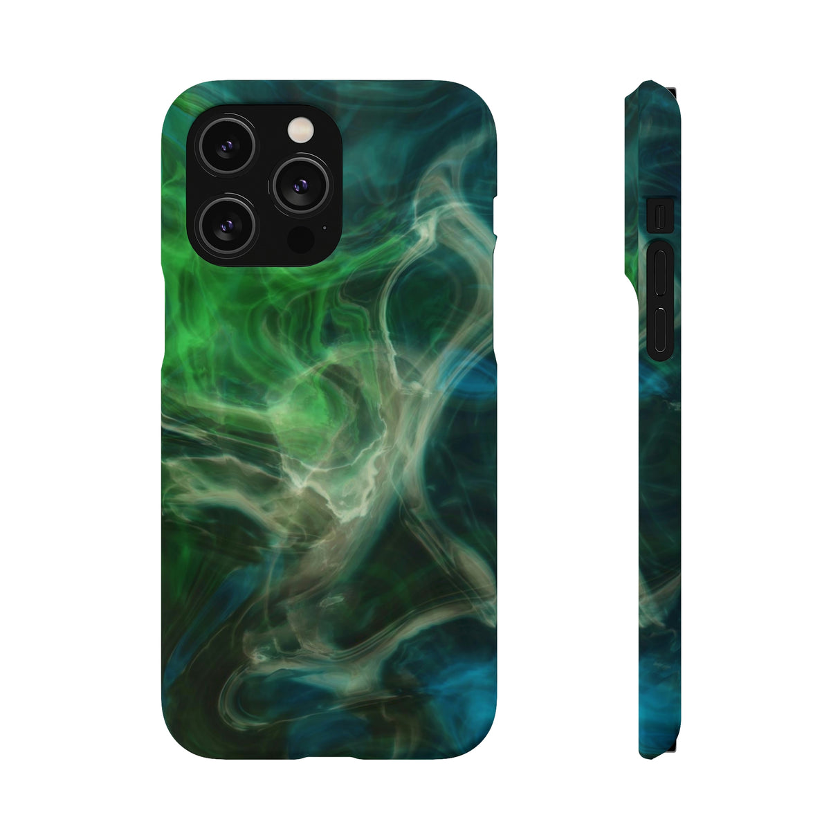 Green Marble iPhone Case (Slim) iPhone 14 Pro Max Matte Phone Case