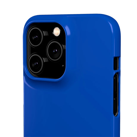 Cobalt Blue iPhone Case (Slim) Phone Case