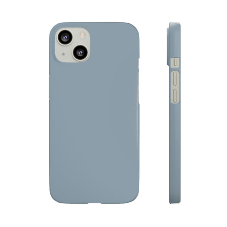 Cadet Grey iPhone Case (Slim) iPhone 13 Matte Phone Case