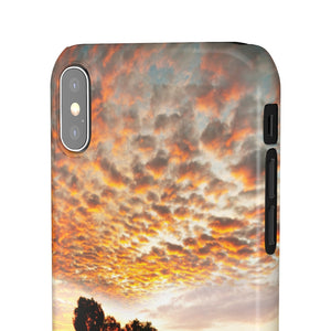 Sunset on the Tropical River Samsung/iPhone (Slim) iPhone XS MAX Glossy Phone Case