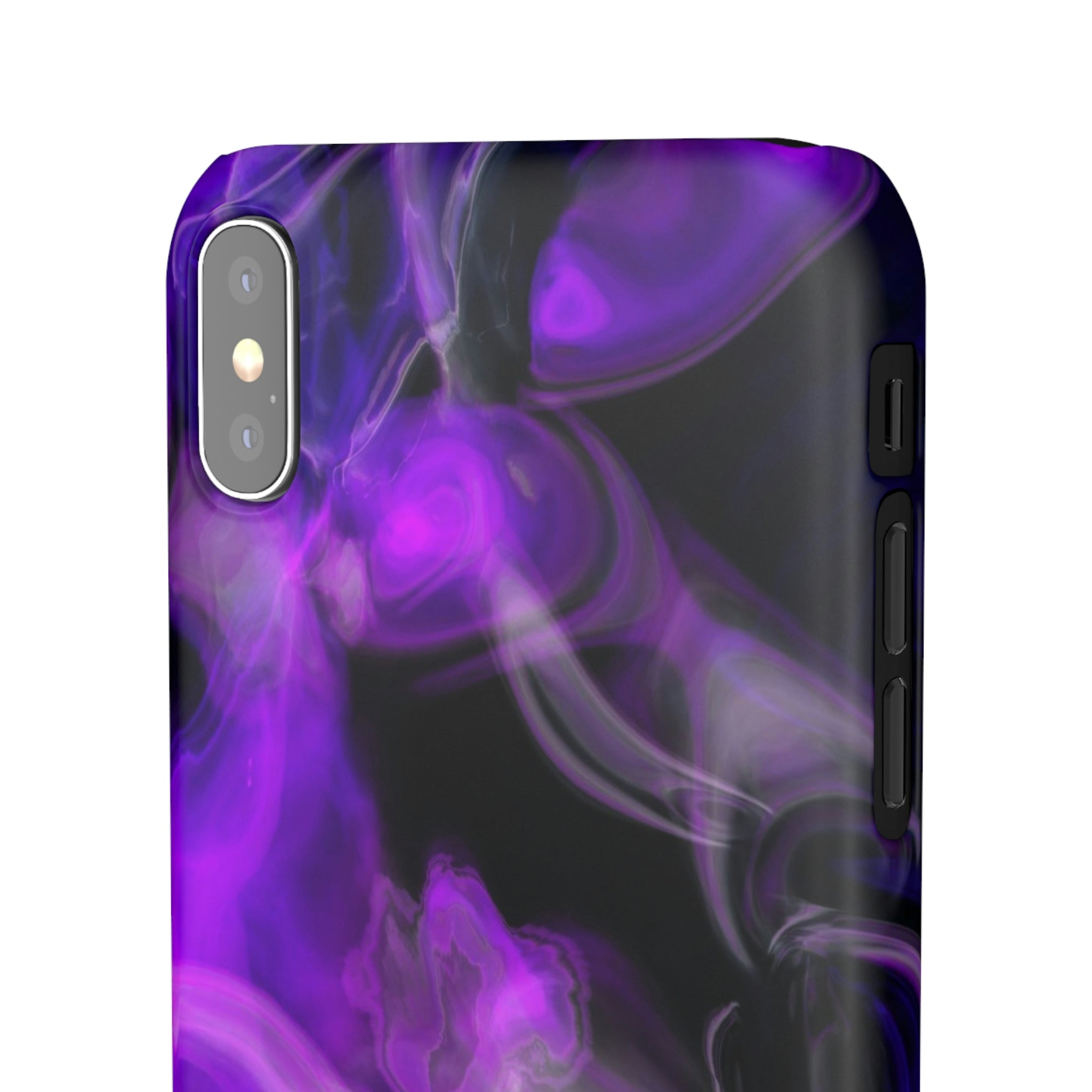 Purple Marble iPhone Case (Slim) Phone Case