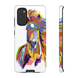 Horse Abstract Art Android Case (Protective) Samsung Galaxy S20 Glossy Phone Case