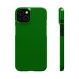 Dark Green iPhone Case (Slim) iPhone 14 Glossy Phone Case