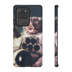 Cat Astronaut Android Case (Protective) Samsung Galaxy S20 Ultra Glossy Phone Case