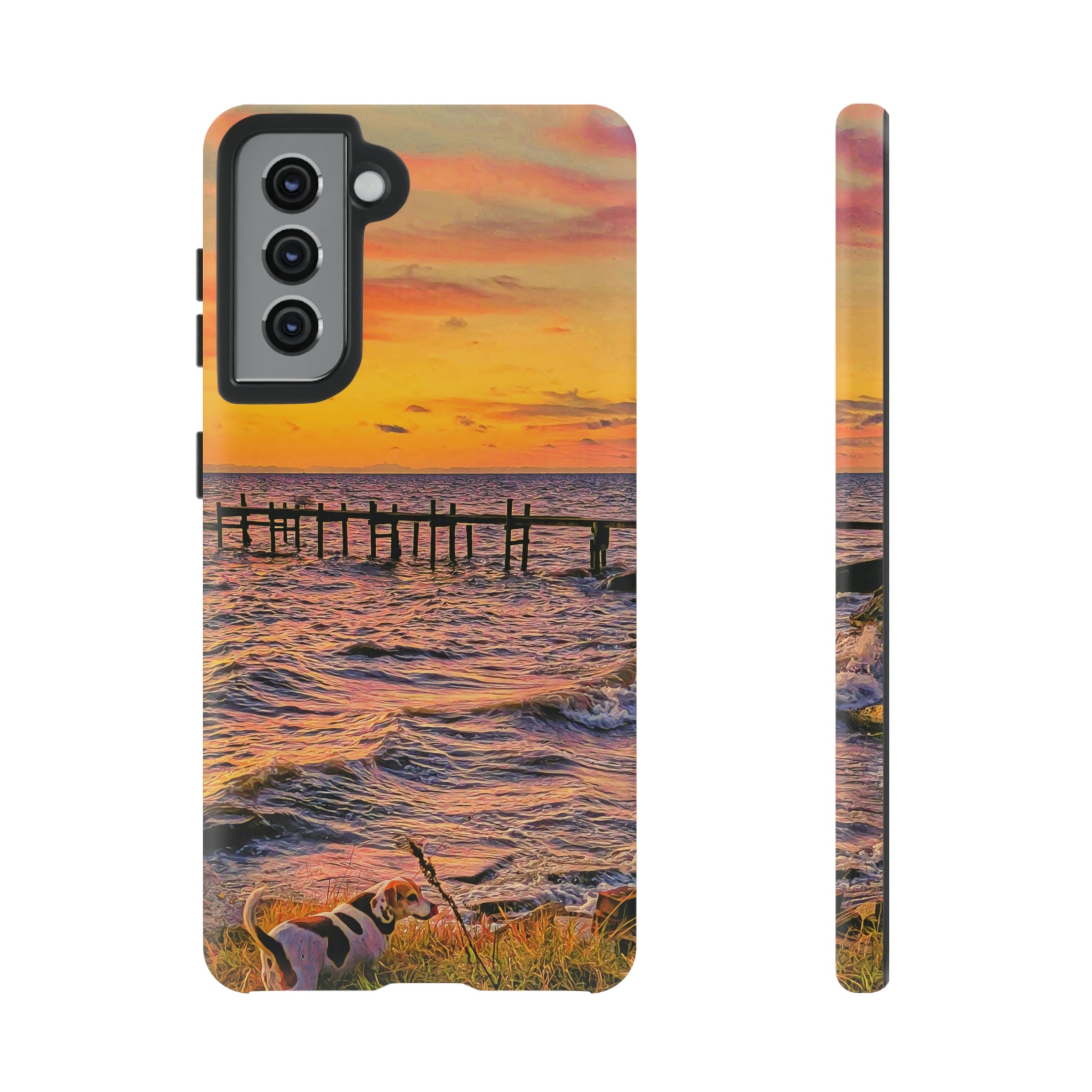 SunDown Android Case (Protective) Samsung Galaxy S21 Matte Phone Case