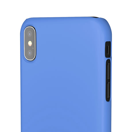 Cornflower Blue iPhone Case (Slim) Phone Case