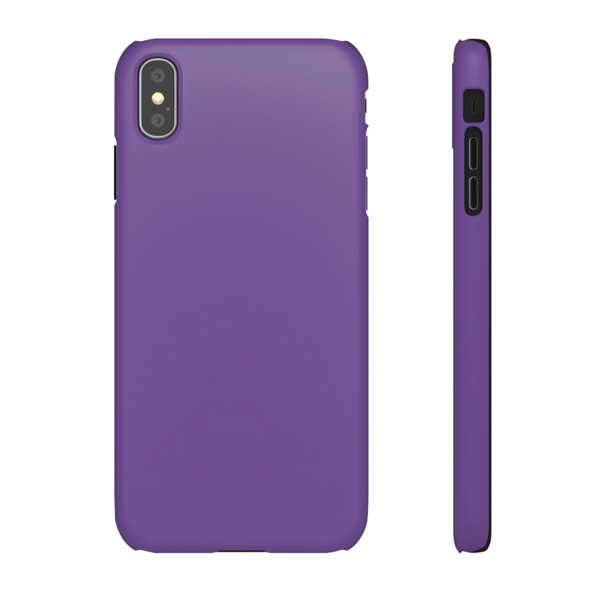 Dark Lavender iPhone Case (Slim) iPhone XS MAX Matte Phone Case