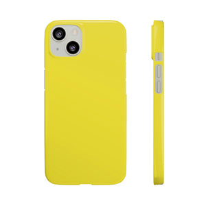 Dandelion Yellow iPhone Case (Slim) iPhone 13 Glossy Phone Case