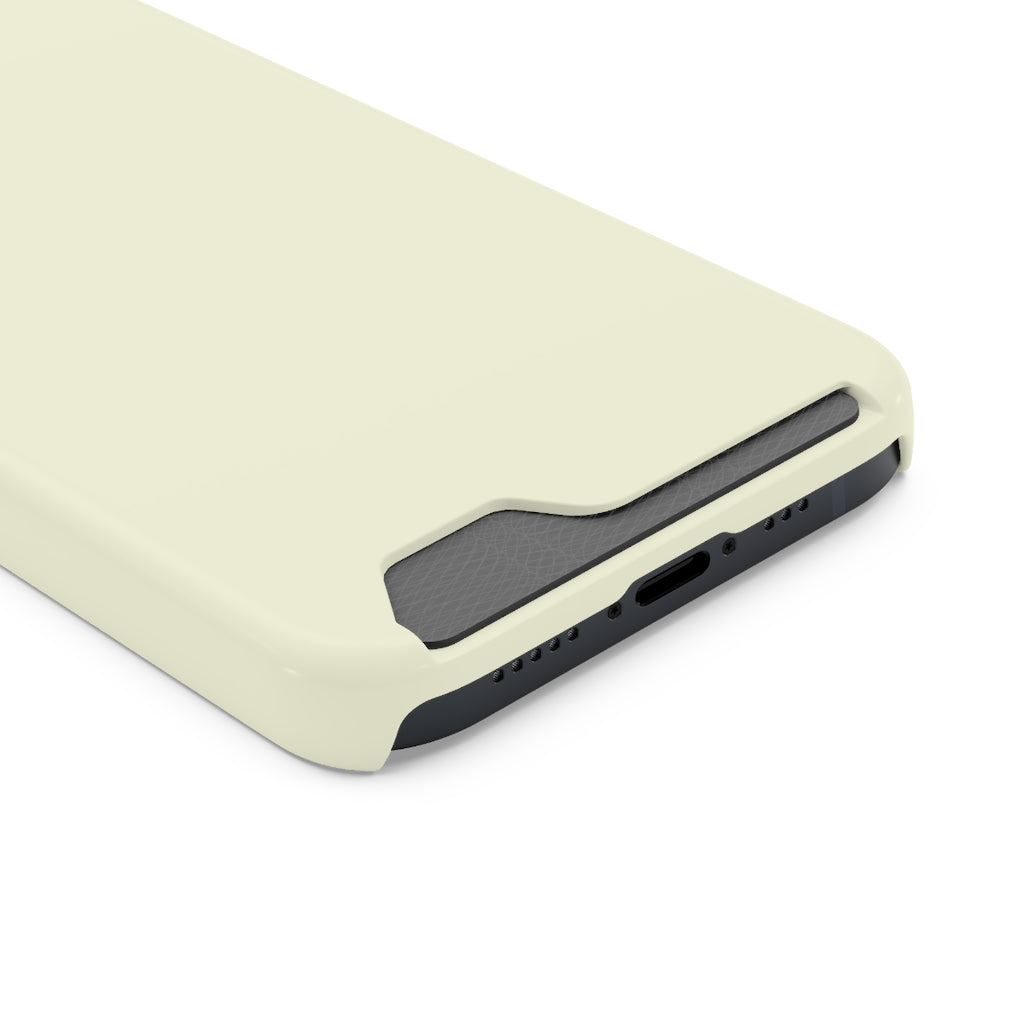 Beige iPhone Case (Card) Phone Case