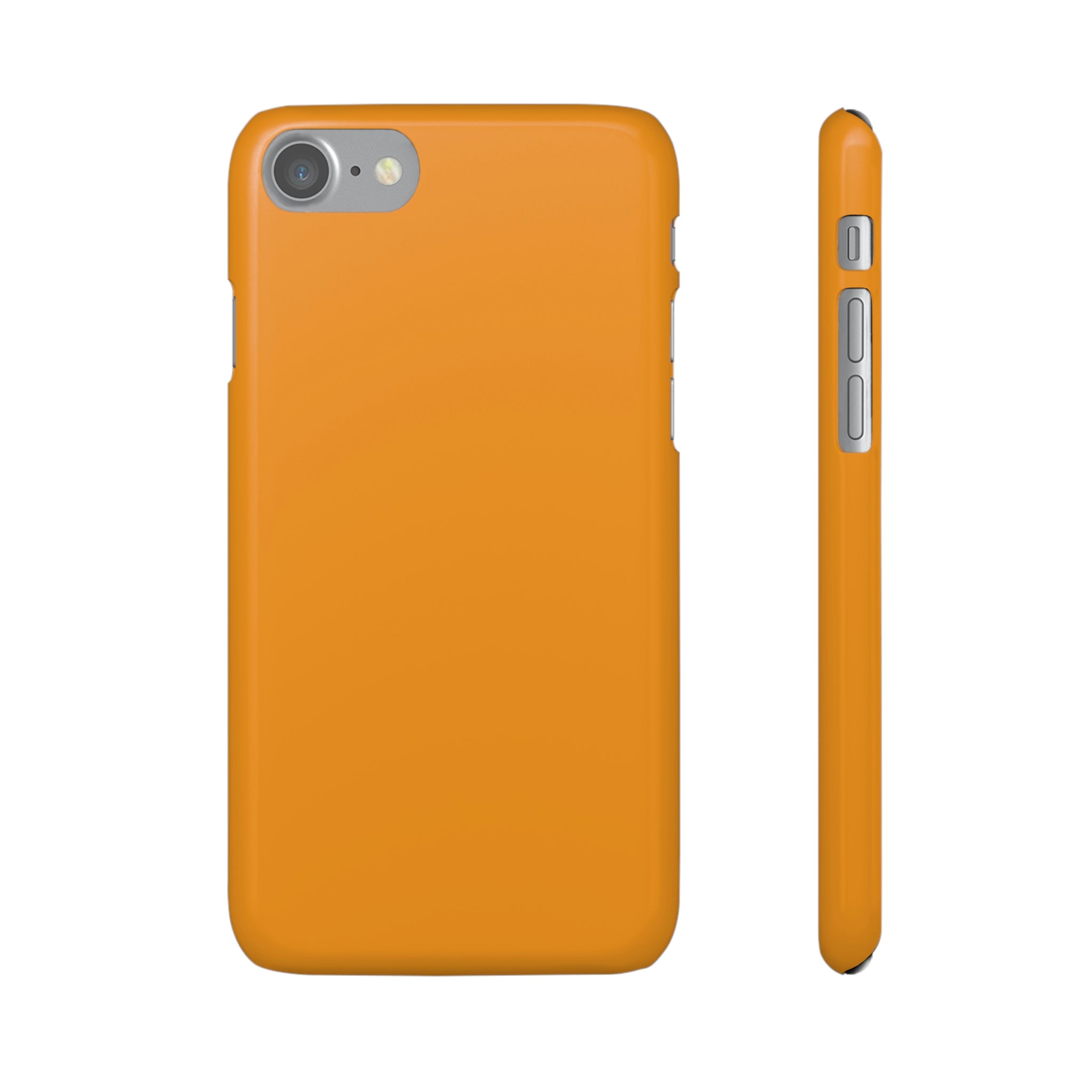 Carrot Orange iPhone Case (Slim) iPhone 7 Glossy Phone Case