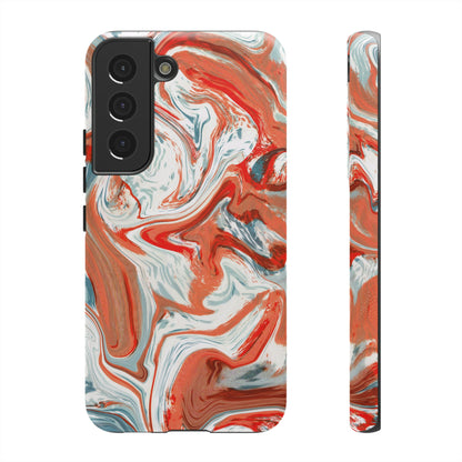 Orange Art Android Case (Protective) Samsung Galaxy S22 Matte Phone Case