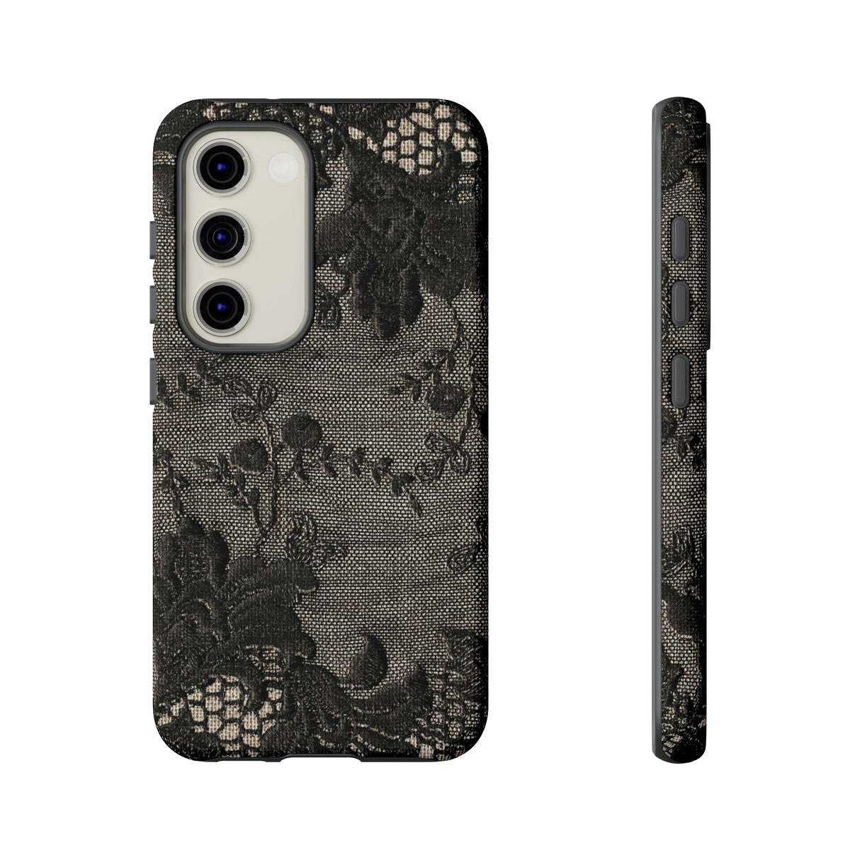 Roclop Gothic Flower Samsung Case (Protective) Samsung Galaxy S23 Matte Phone Case