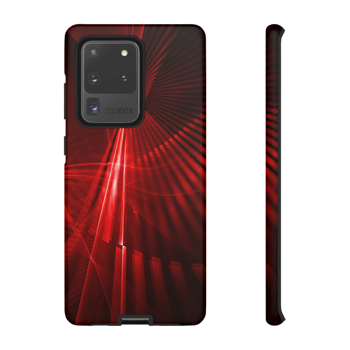 Red Disco Lights Android Case (Protective) Samsung Galaxy S20 Ultra Matte Phone Case