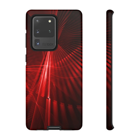 Red Disco Lights Android Case (Protective) Samsung Galaxy S20 Ultra Matte Phone Case