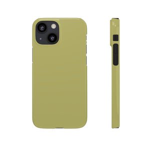 Dark Khaki iPhone Case (Slim) iPhone 13 Mini Glossy Phone Case