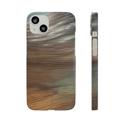 Silver Ink Art iPhone Case (Slim) iPhone 13 Matte Phone Case