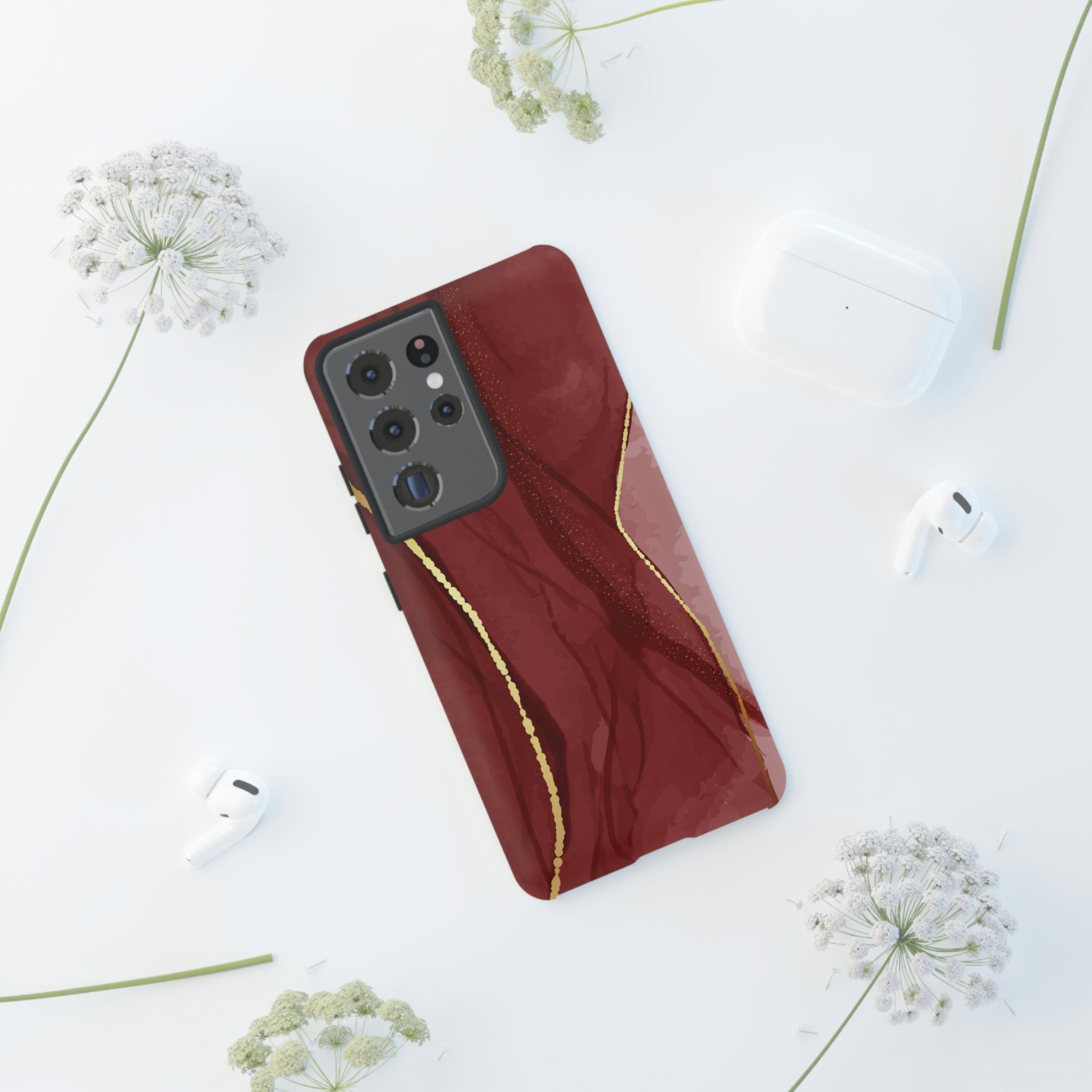 Dark Red Android Case (Protective) Phone Case