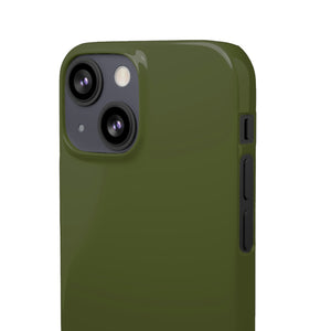 Army Green iPhone Case (Slim) Phone Case