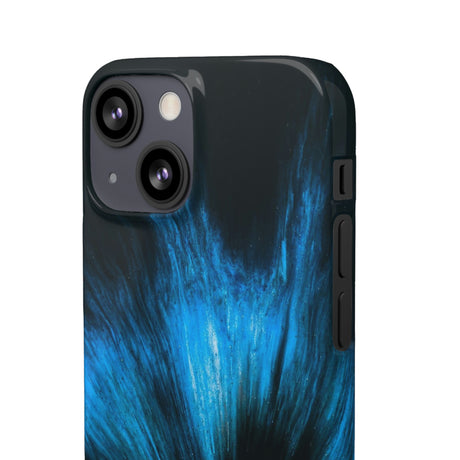 Midnight Shadow Ink Art iPhone Case (Slim) Phone Case