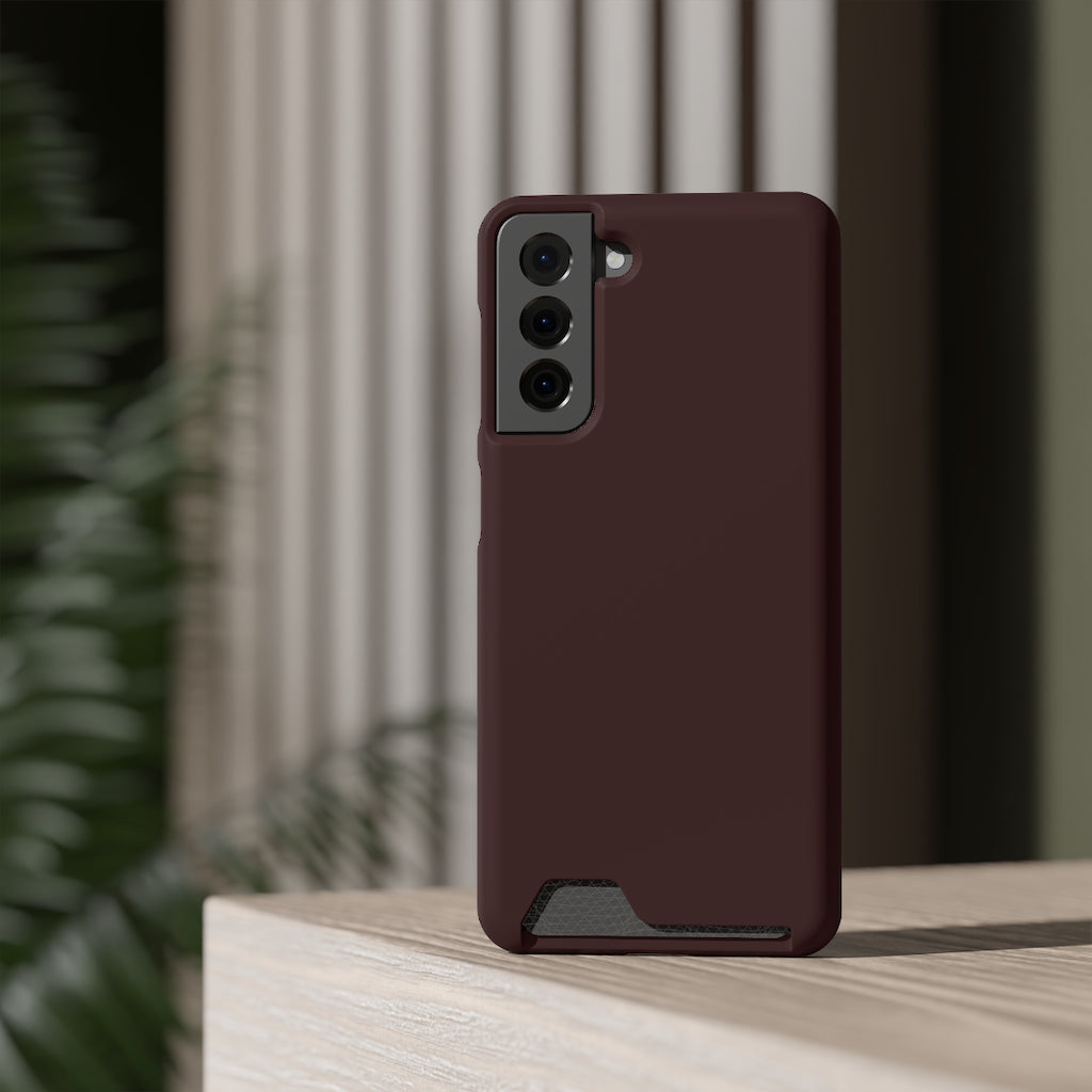 Dark Sienna Samsung Case (Card) Phone Case