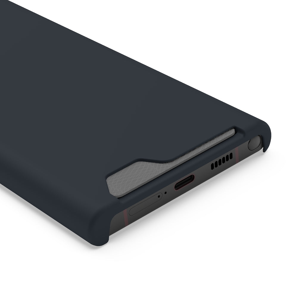 Gunmetal Samsung Case (Card) Phone Case