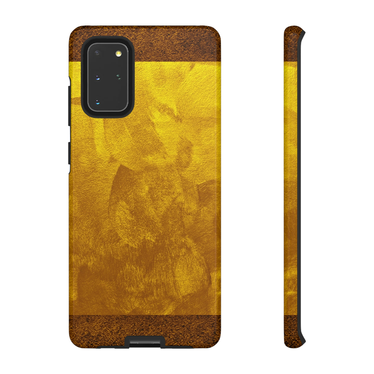 Retro Gold Android Case (Protective) Samsung Galaxy S20+ Glossy Phone Case