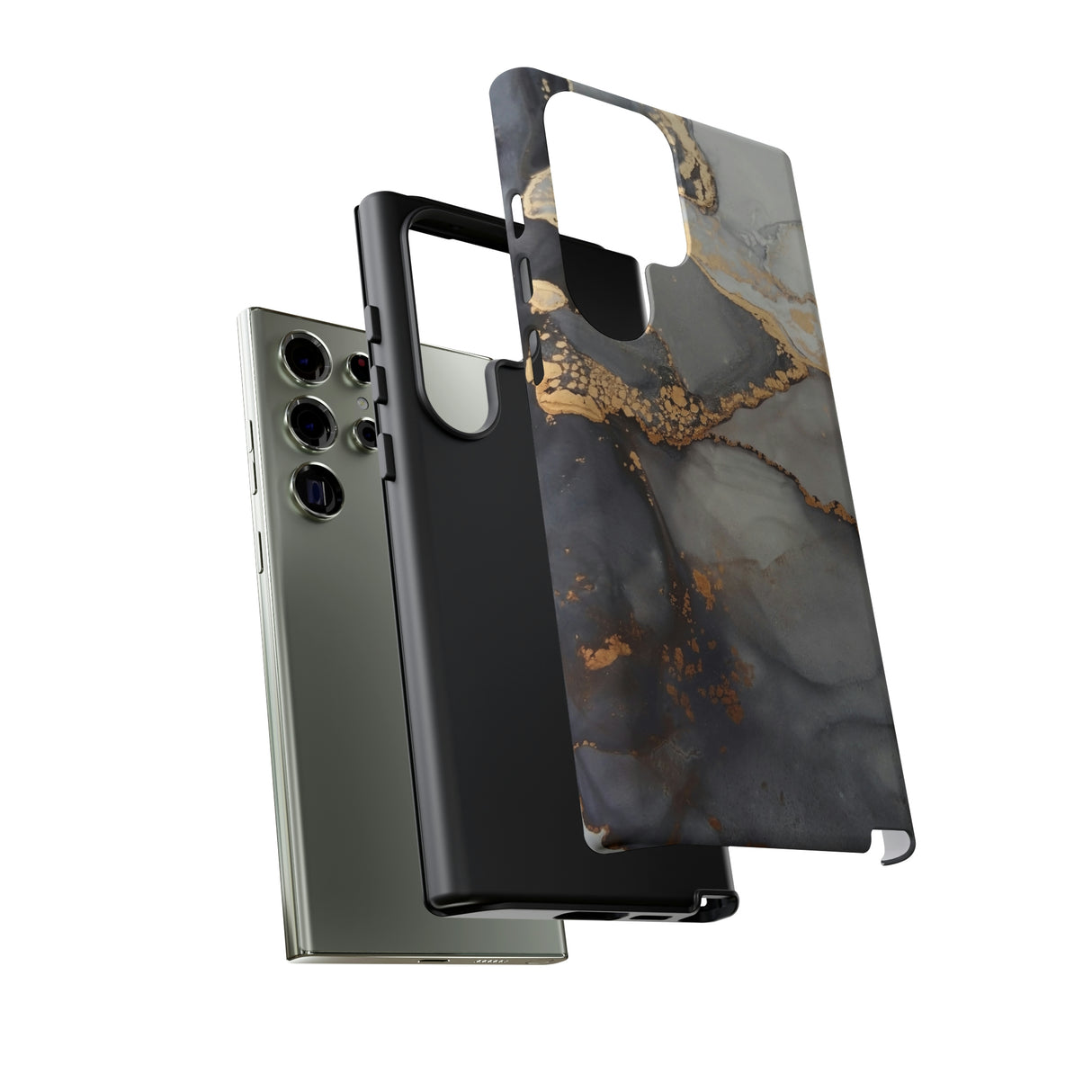 Grey Marble Android Case (Protective) Phone Case