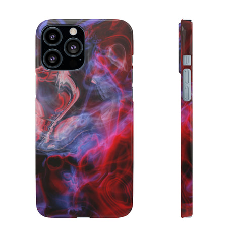 Red Marble iPhone Case (Slim) iPhone 13 Pro Max Glossy Phone Case