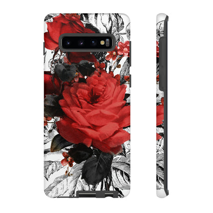 Cheruse Gothic Flower Samsung Case (Protective) Samsung Galaxy S10 Plus Matte Phone Case