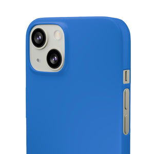 Bright Navy Blue iPhone Case (Slim) Phone Case