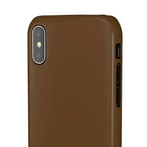 Dark Brown iPhone Case (Slim) Phone Case