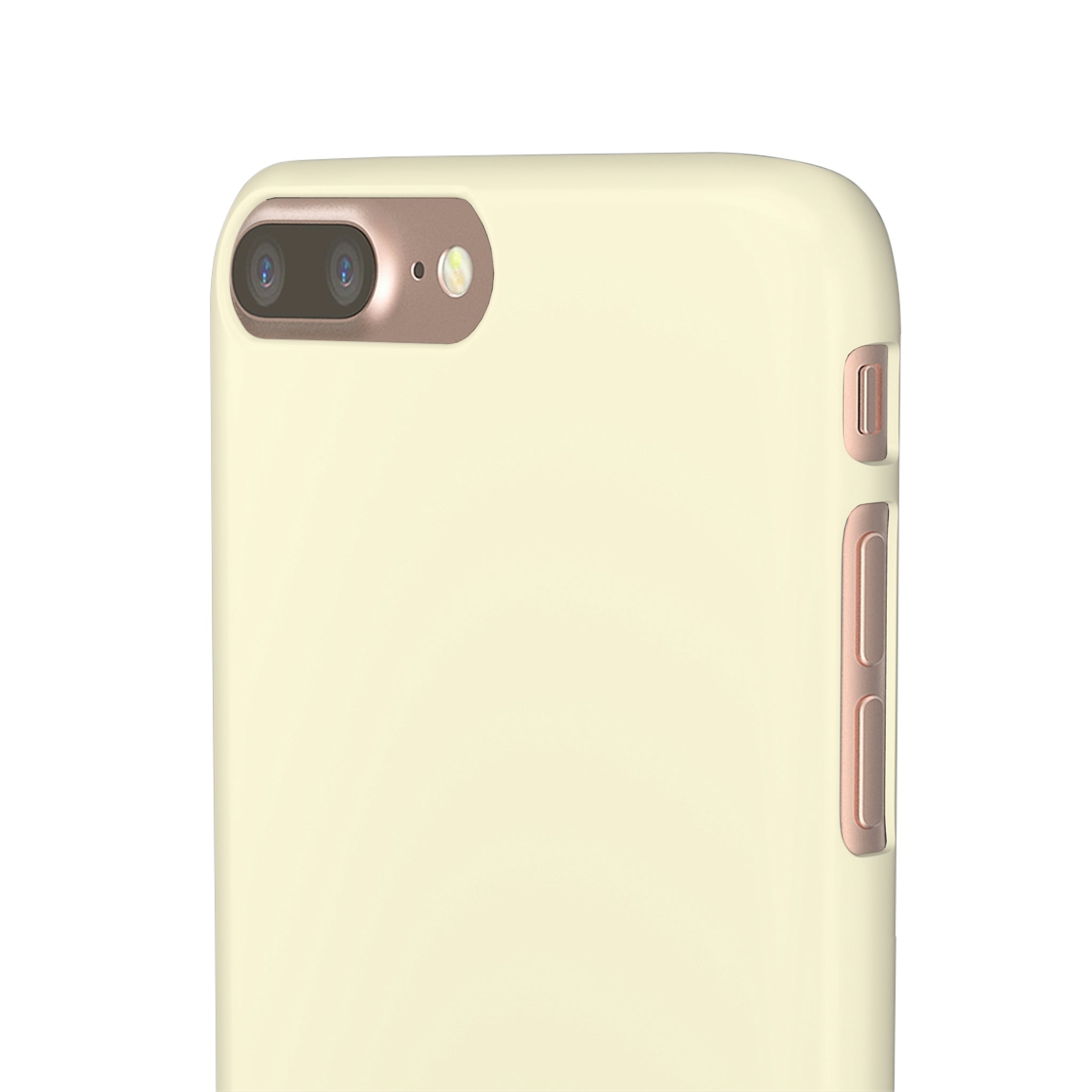 Cornsilk White iPhone Case (Slim) Phone Case