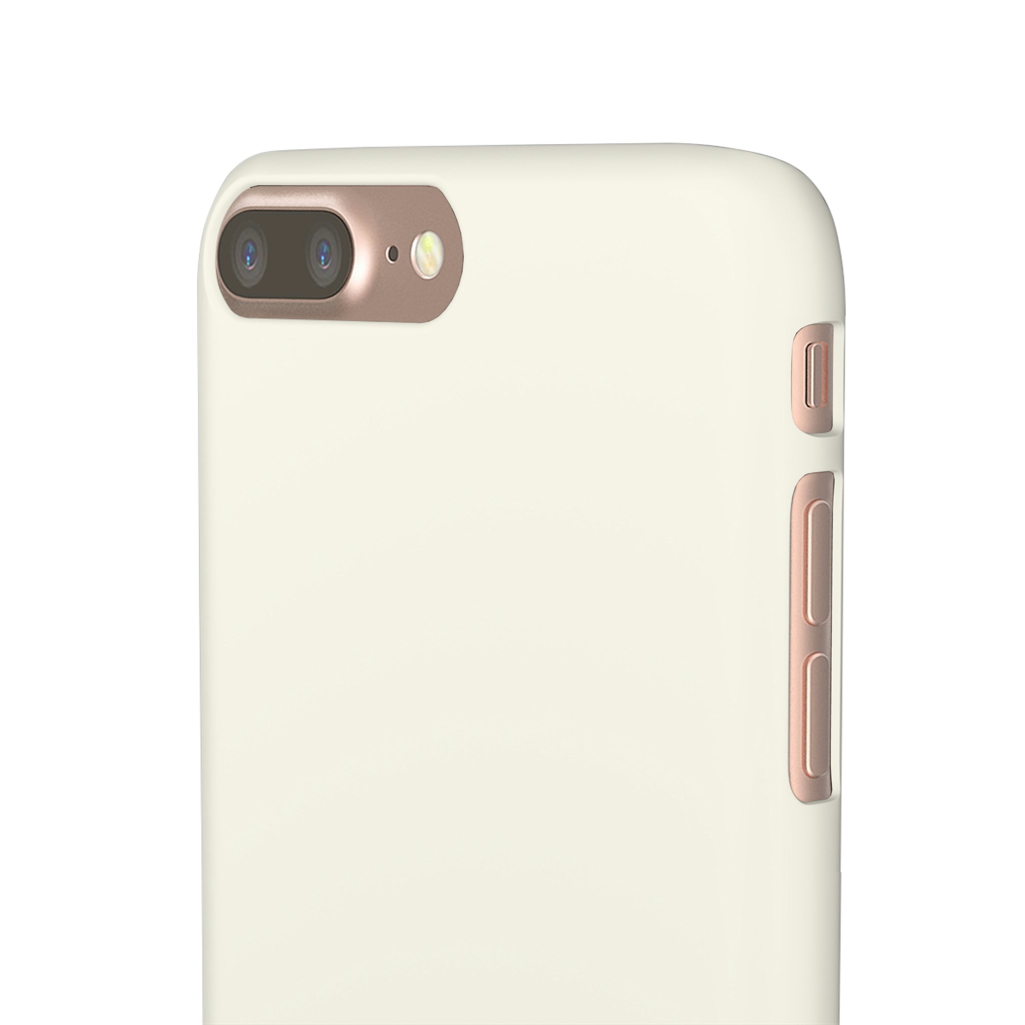 Floral White iPhone Case (Slim) Phone Case