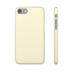 Cornsilk White iPhone Case (Slim) iPhone 7 Matte Phone Case